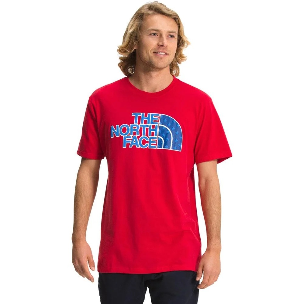 THE NORTH FACE NEW USA BOX SHORT SLEEVE TEE MEN'S